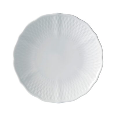 Cher Blanc Premium Porcelain 17cm Cake Plate Set of 4