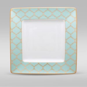 Eternal Palace Fine Porcelain Mint 27cm Square Serving Plate