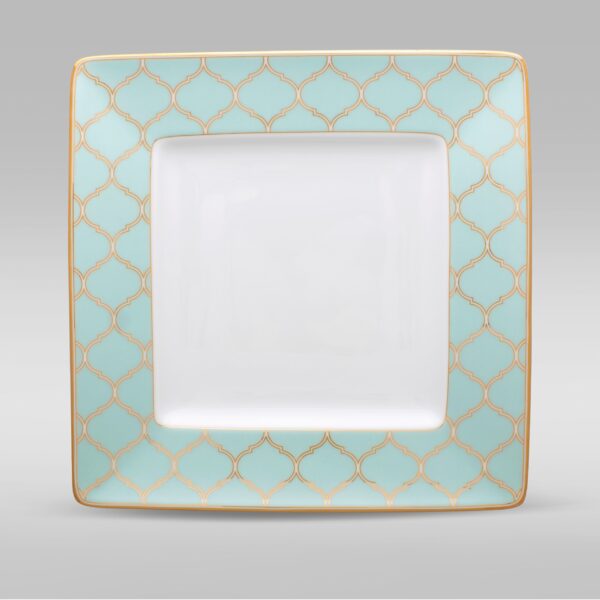 Eternal Palace Fine Porcelain Mint 27cm Square Serving Plate