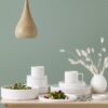 Stax White Fine Porcelain 24.5cm Plate Set of 4 - Image 3