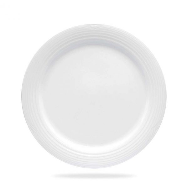 Arctic White Service Plate