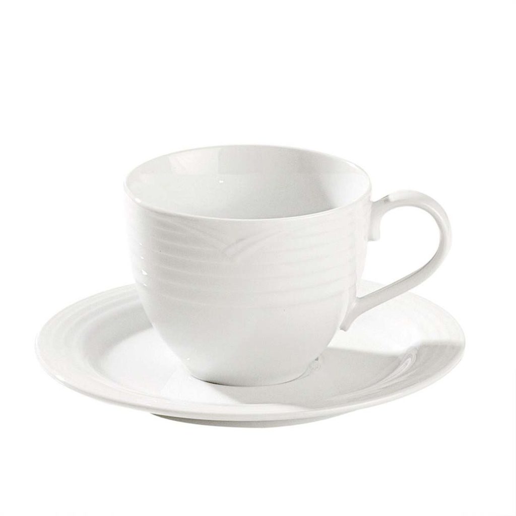 Noritake White Scapes 　食器 4 セット 　計２０ピース Noritake | Casual Dinnerware | Arctic White AD Cup and Saucer Set
