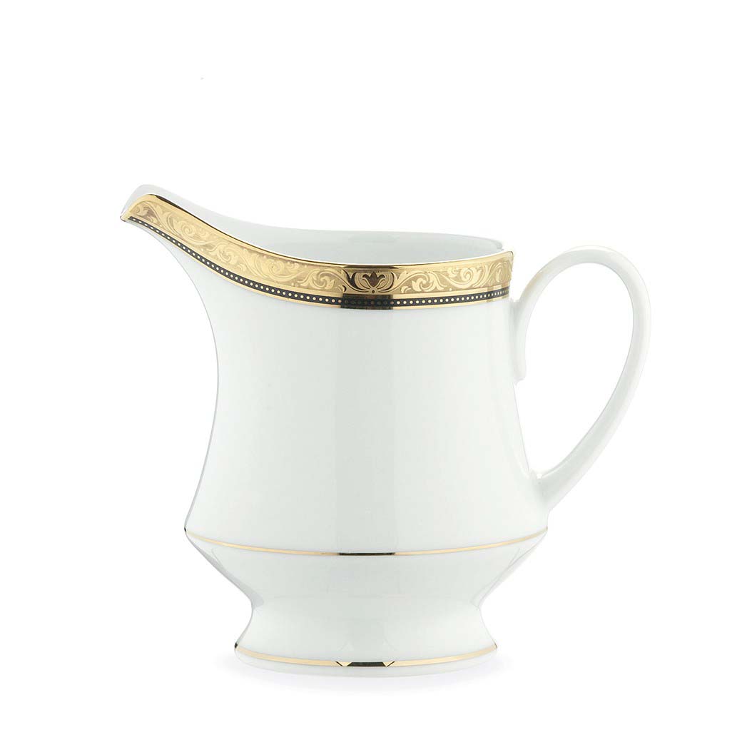Regent Gold Fine Porcelain Creamer/Milk Jug 235ml