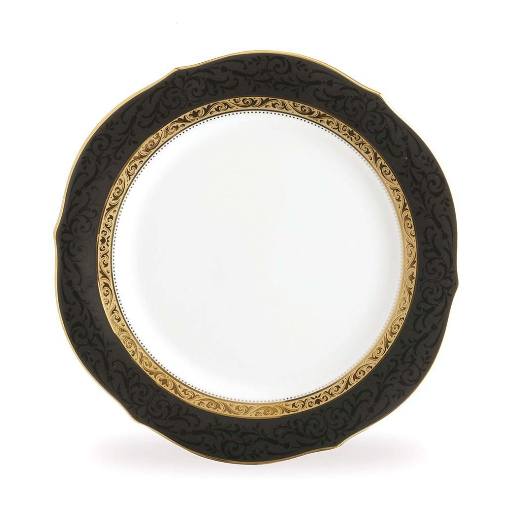 Noritake | Formal Dinnerware | Regent Gold Accent Plate