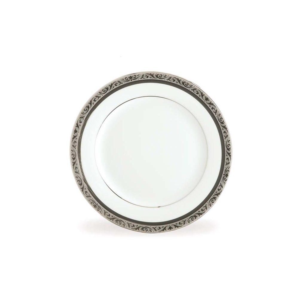 Noritake | Formal Dinnerware | Regent Platinum B&B Plate