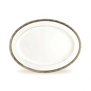 Regent Platinum Oval Platter