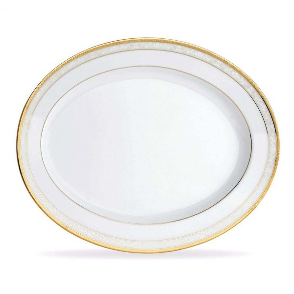 Hampshire Gold Oval Platter