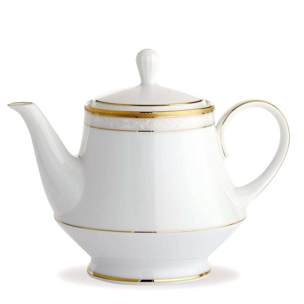 Noritake | Formal Dinnerware | Hampshire Gold Tea Pot Noritake | Formal Dinnerware | Hampshire Gold Tea Pot