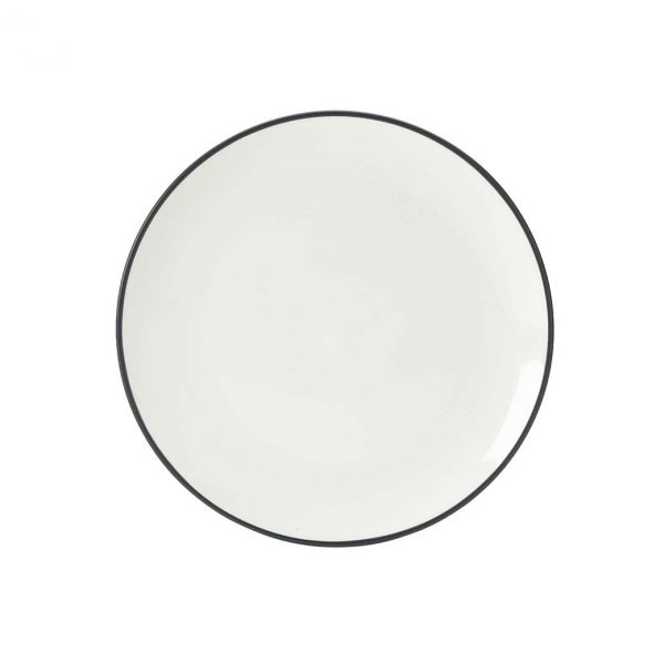 Colorwave Graphite Coupe Salad Plate