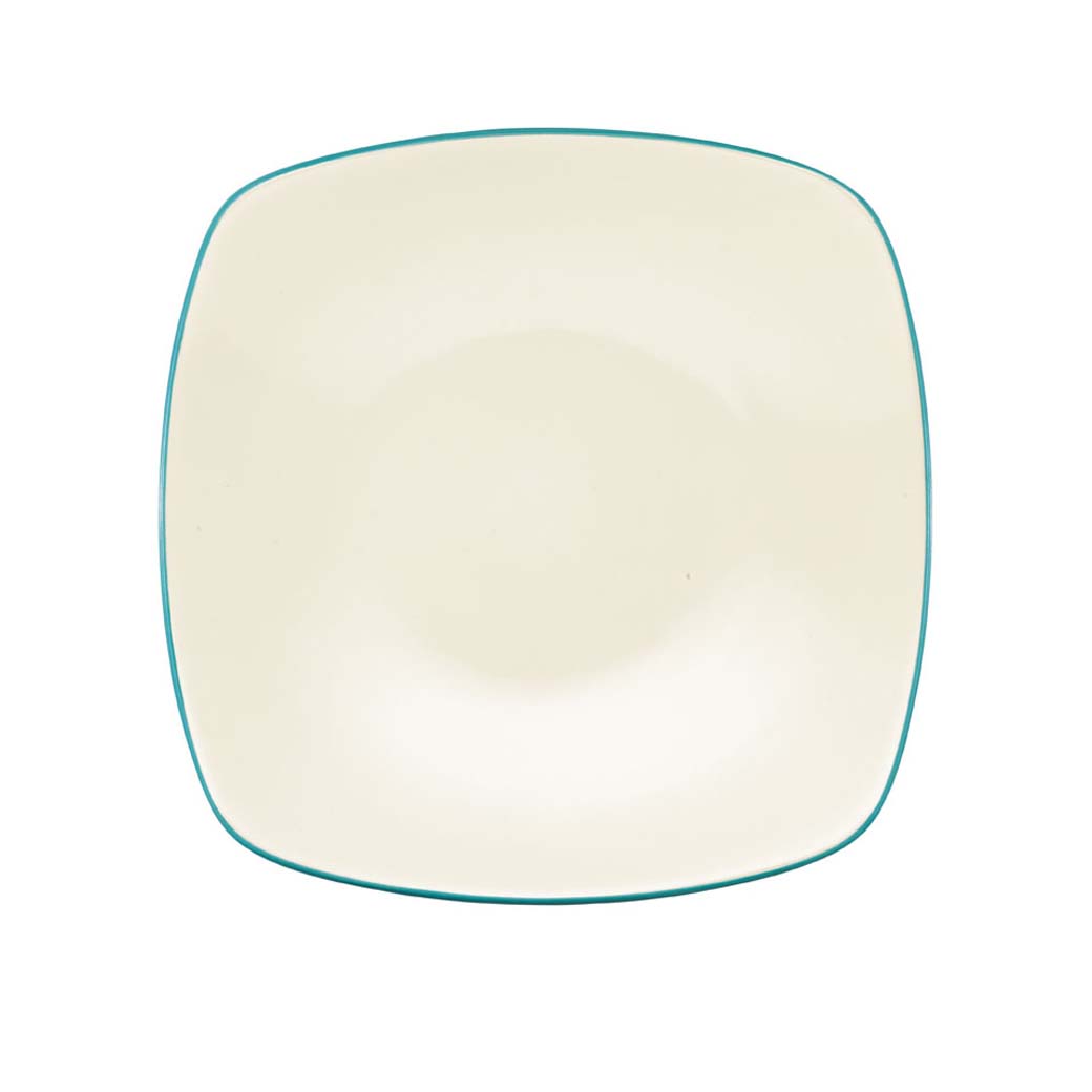 Colorwave Turquoise Square Dinner Plate 1 - Noritake Australia Pty Ltd