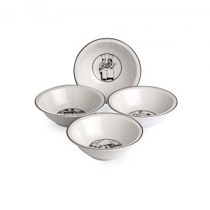 Le Restaurant Cereal Bowl Set of 4