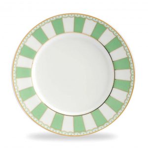 Carnivale Apple Green Cake Plate Set of 2