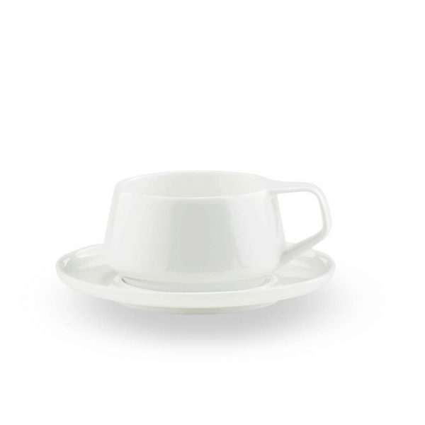 Marc Newson by Noritake Cup and Saucer Set for 2