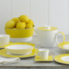 Contempo Yellow Bone China 27cm Plate - Image 2