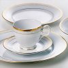 Hampshire Gold B&B Plate Set of 4