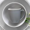 Colortrio Slate Porcelain Mug (350ml), 27cm Plate & 17cm Bowl - Image 3