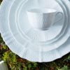 Cher Blanc 17cm Cake Plate Set of 4