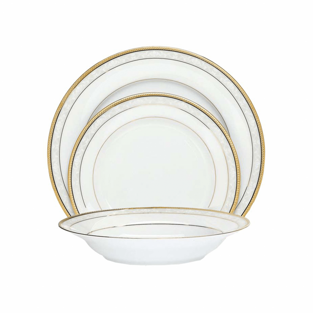 Noritake Hampshire Gold Soup Plate 19cm HAMPG007