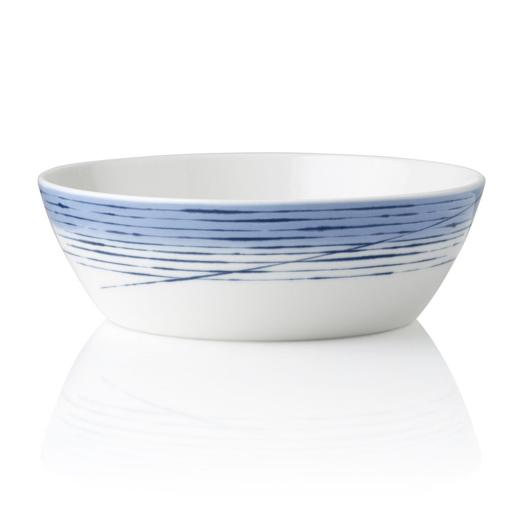 Hanabi Fine Porcelain 26cm Round Serving Bowl - Noritake Australia