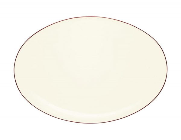 Colorwave Raspberry 40cm Oval Serving Platter