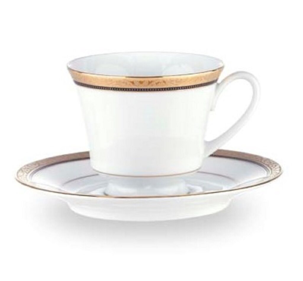 Regent Gold Fine Porcelain Cup & Saucer 250ml - Noritake Australia
