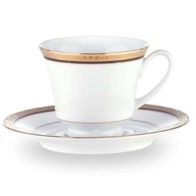 Regent Gold Fine Porcelain Cup & Saucer 250ml