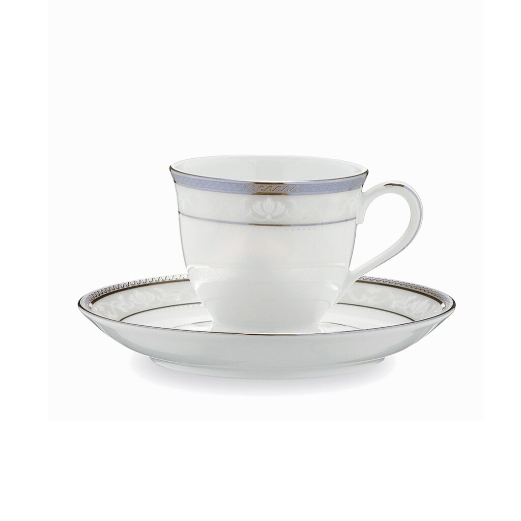 Hampshire Platinum Expresso Cup & Saucer Set Noritake Australia Pty Ltd