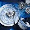 Hanabi Fine Porcelain 24cm Pasta Bowl Set of 4 - Image 3