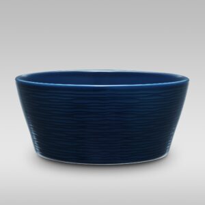 Navy on Navy Swirl Fine Porcelain 14.5cm Bowl (SPECIAL OFFER)