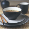 Colorwave Graphite Premium Stoneware 21cm Coupe Plate