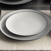 Colorwave Graphite Premium Stoneware 27cm Coupe Plate