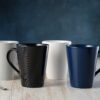 White on White Dune Fine Porcelain Mug Set of 4 (350ml)