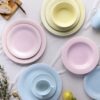 Conifere Pink Fine Porcelain 12pce Dinner Set