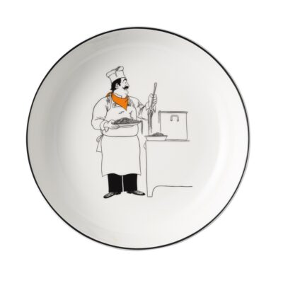 Le Restaurant Ivory Porcelain 30cm Pasta Serving Bowl