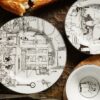 Le Restaurant Ivory Porcelain 12pce Dinner Setting for 4