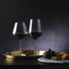 HK 'Hip' Burgundy Wine Glass Set 0f 6 (910ml) - Image 2