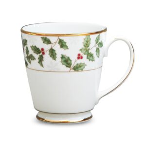 Holly & Berry Fine Porcelain Mug Set 350ml