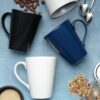 Navy on Navy Swirl Fine Porcelain Mug 350ml (SPECIAL OFFER) - Image 3