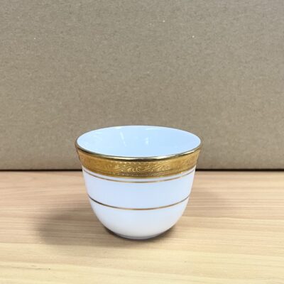 Crestwood Gold Fine Porcelain Espresso/Sake Cup (80ml)