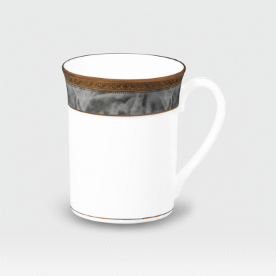 Majestic Fine Porcelain Mug Black 310ml