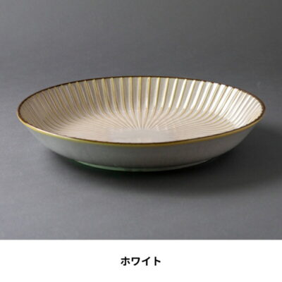 Sendan Vanilla Cream 22.5cm Deep Plate Set of 4