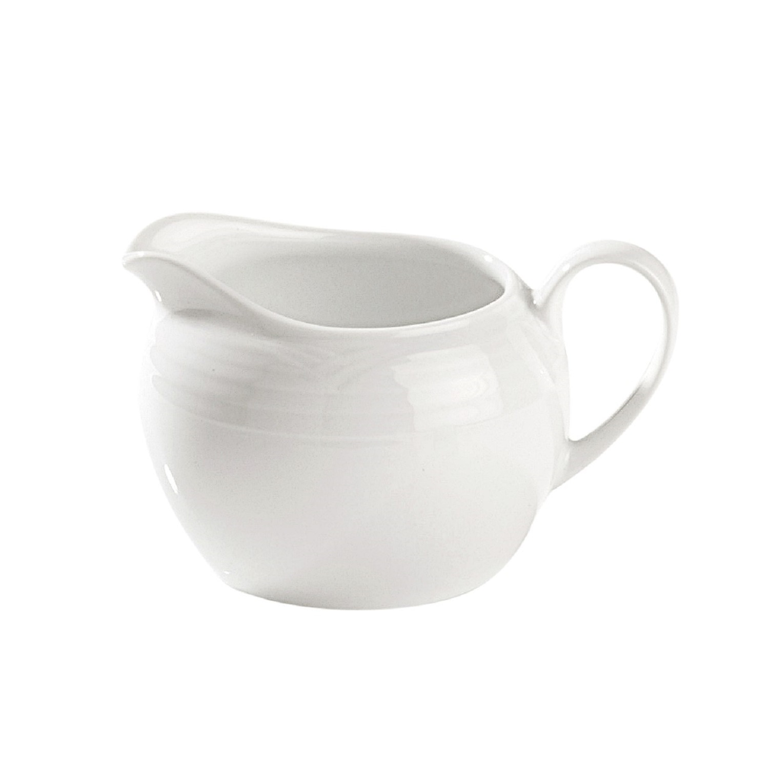 Arctic White Fine Porcelain Creamer/Milk Jug 220ml
