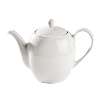 Arctic White Fine Porcelain Teapot 1.3l