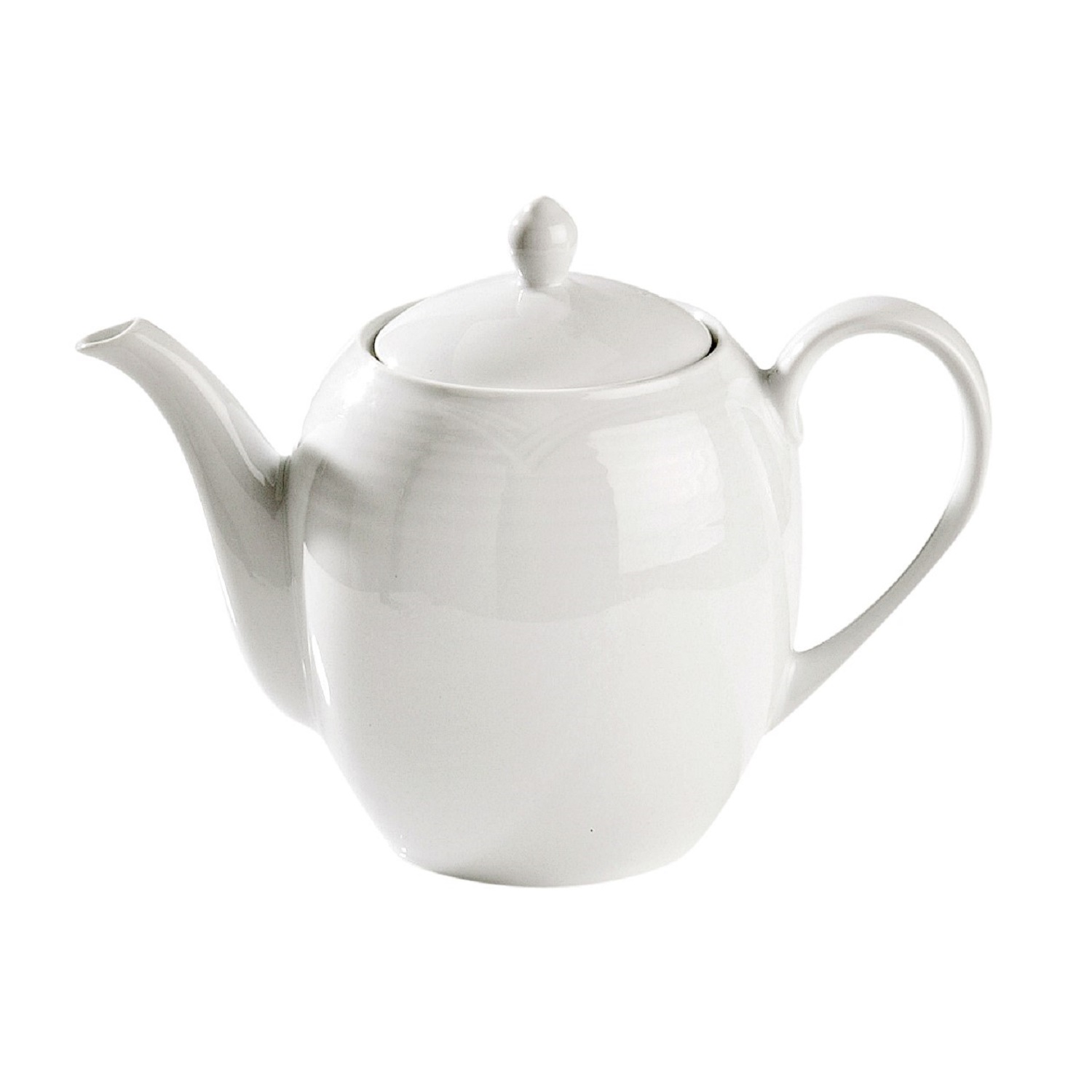 Arctic White Fine Porcelain Teapot 1.3l